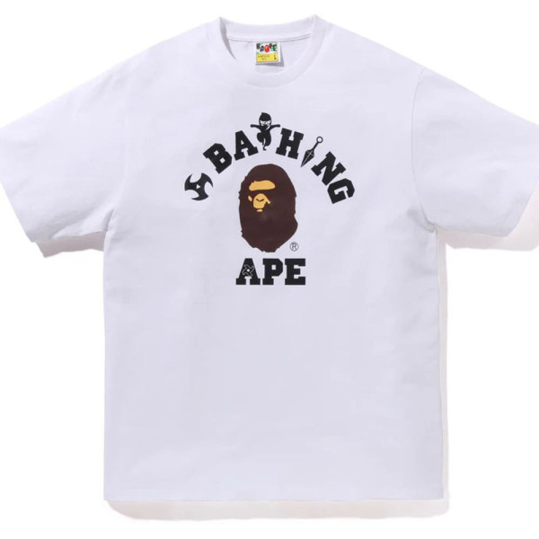 베이프 닌자 NINJA 컬리지 반팔 티셔츠 2컬러 1L22110017