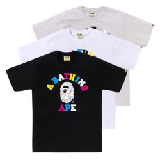 베이프 네온 카모 컬리지 반팔 티셔츠 3컬러 1L30110038