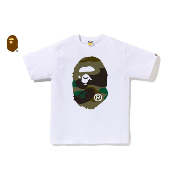 베이프 자이언트 1ST 카모 빅에이프 헤드 반팔티 6컬러 1L30110015