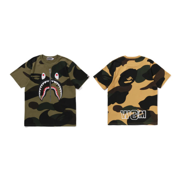 베이프 자이언트 1ST 카모 샤크 반팔티 2컬러 1L30109011