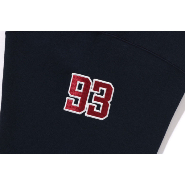 베이프 베이스볼 로고 릴렉스핏 풀오버 후디 2컬러 1L30114004