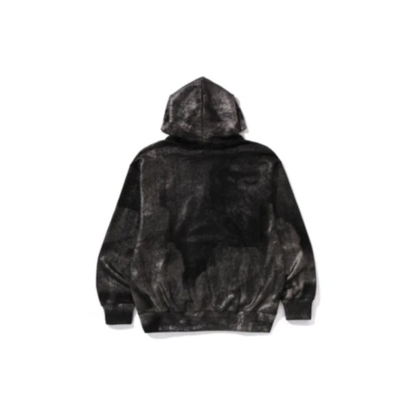 베이프 코팅 엠보싱 로고 릴렉스핏 풀오버 후디 2컬러 1L30114318