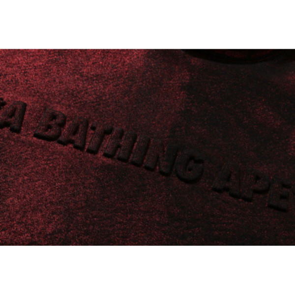 베이프 코팅 엠보싱 로고 릴렉스핏 풀오버 후디 2컬러 1L30114318