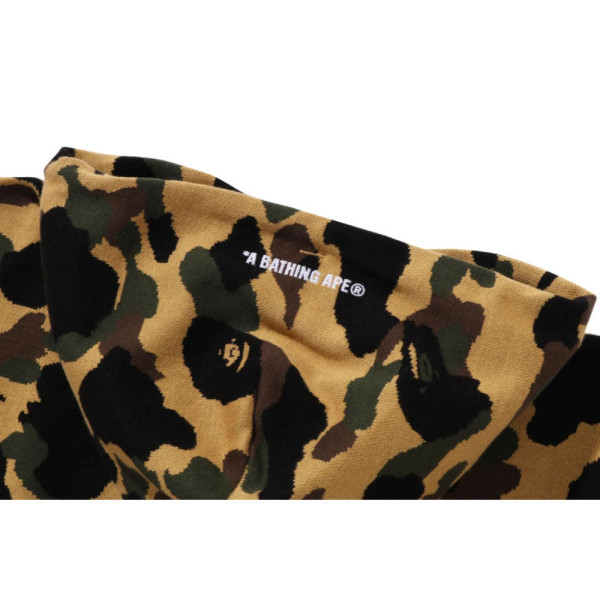 베이프 1ST 카모 자카드 원 포인트 릴렉스핏 풀오버 후드 2컬러 1L30114302