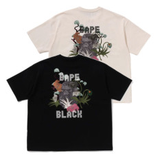 베이프 블랙 EMB 리조트 반팔티 2컬러 1L30109327