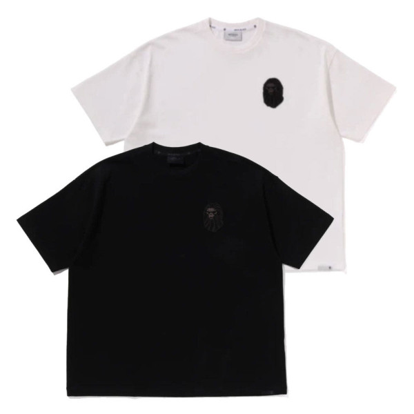 베이프 블랙 베이프 뱃지 로고 반팔티 2 2컬러 1L30109325