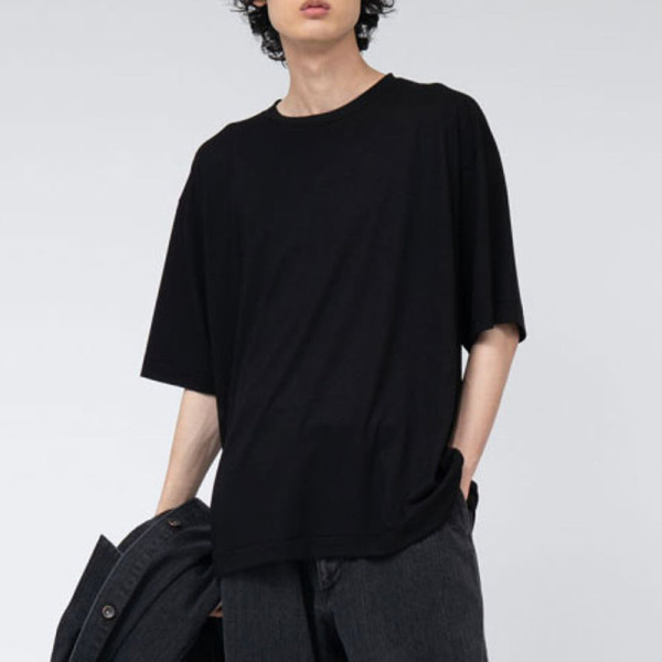 나나미카 울 크루넥 티셔츠 2컬러 S25SH099