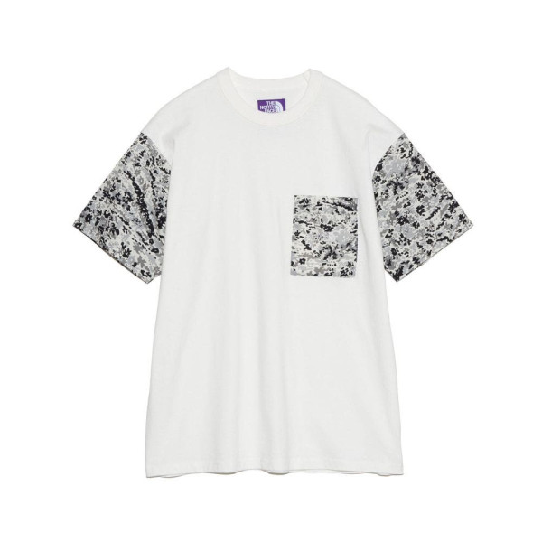 노스페이스 퍼플라벨 플라워 프린티드 필드 티셔츠 2컬러 N25SH071