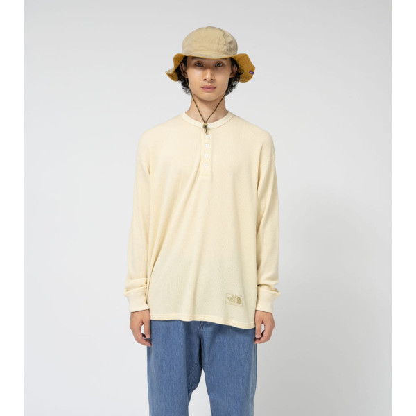 노스페이스 퍼플라벨 필드 롱 슬리브 헨리넥 그래픽 티셔츠 2컬러 N25SH046