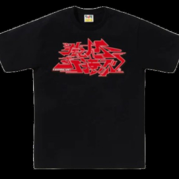 베이프 ASNKA 칸지 그래피티 로고 티셔츠 4컬러 1L30110054