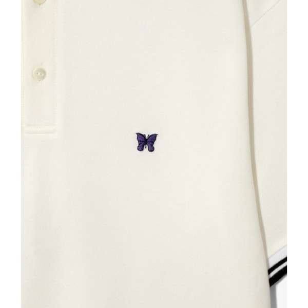 니들스 코튼 피케 숄 카라 S/S 폴로 셔츠 3컬러 QV354