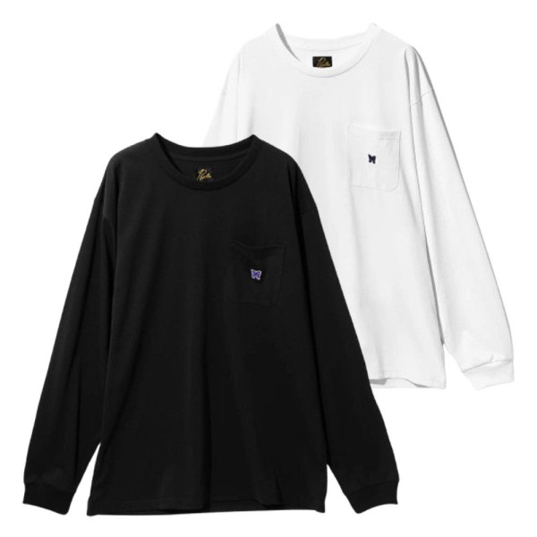 니들스 폴리 저지 L/S 크루넥 티셔츠 2컬러 PU307