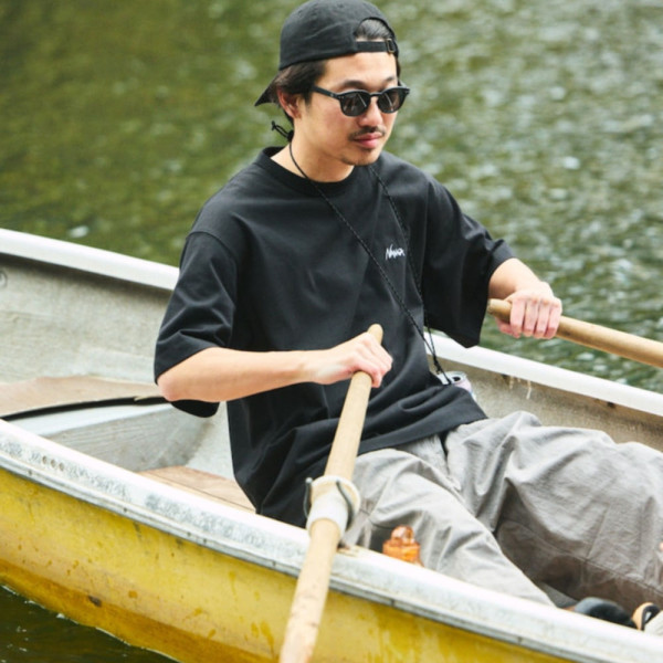 퍼블럭스 난가 별주 에코 하이브리드 루즈핏 로고 자수 티셔츠 3컬러 1482328800037