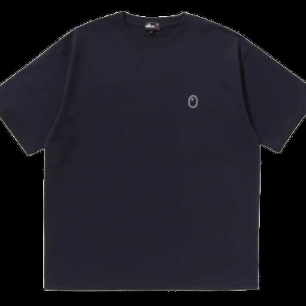 베이프 원포인트 베이직 티셔츠 2컬러 7L30110302