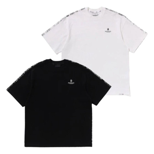 베이프 블랙 페이즐리 티셔츠 2컬러 1L30109321