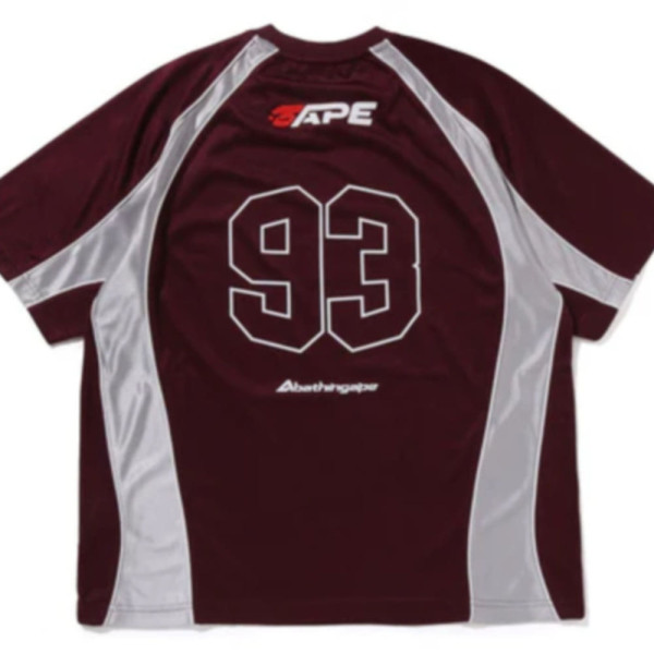 베이프 솔리드 카모 자카드 멀티로고 릴렉스 핏 축구 유니폼 3컬러 1L30109312