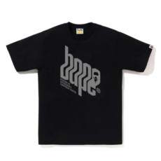 베이프 멀티 로고 에이프 헤드 릴렉스핏 반팔티 2컬러 1L30110332