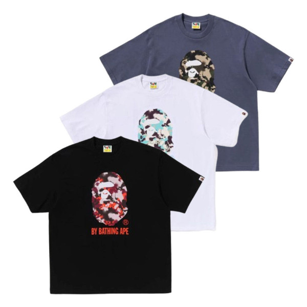 베이프 맵 카모 바이 베이씽 에이프 릴렉스 핏 반팔티 3컬러 1L30110342