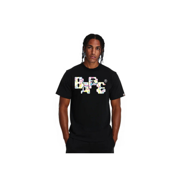 베이프 네온 카모 8비트 베이프 로고 반팔티 3컬러 1L30110041