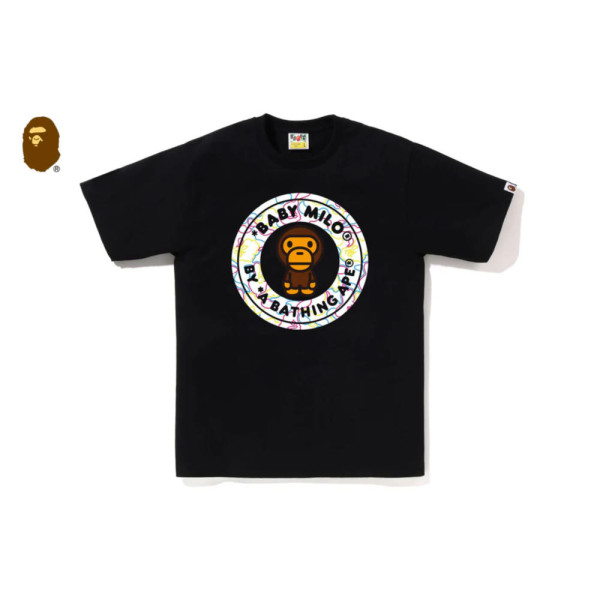 베이프 네온 카모 마일로 비지 웍스 반팔티 3컬러 2L30110009