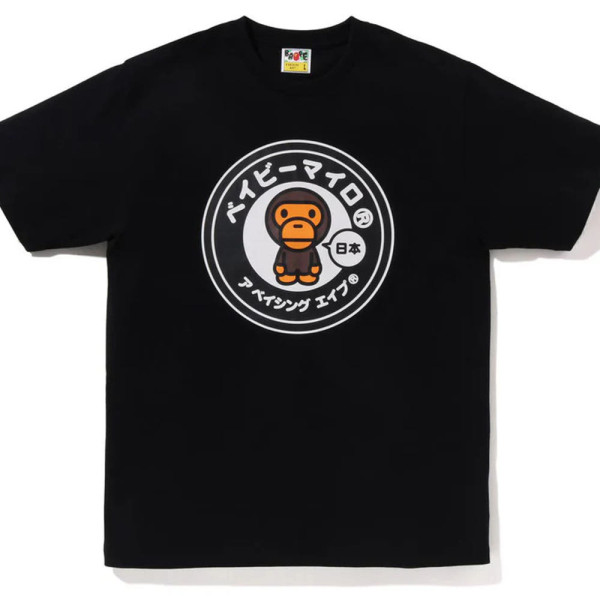 베이프 JAPAN 베이비 마일로 반팔 티셔츠 1 2컬러 2L22110003