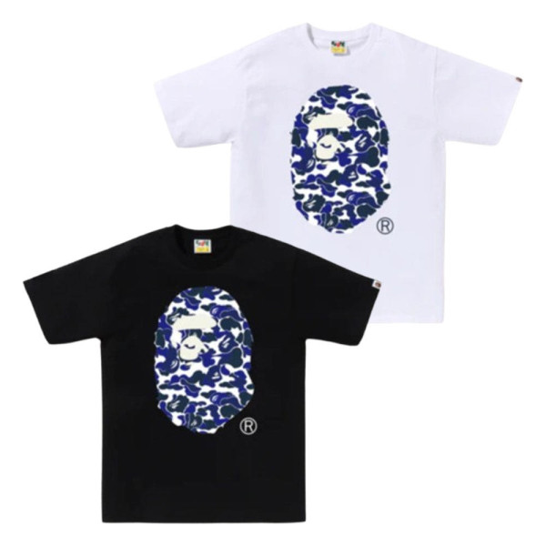 베이프 온라인 한정 베이프 닷컴 빅 에이프 헤드 베이펙스 반팔티 2컬러 1L25110008