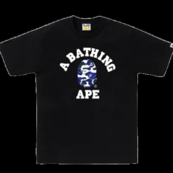 베이프 온라인 한정 베이프 닷컴 칼리지 베이펙스 반팔티 2컬러 1L25110007