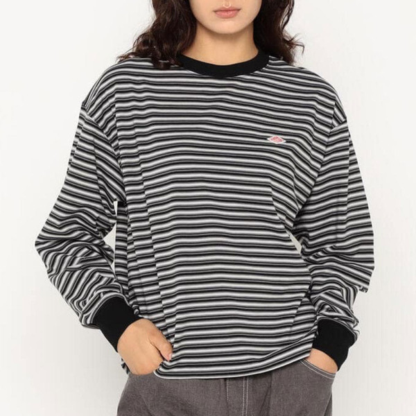 단톤 여성 롱슬리브 티셔츠 스트라이프 7컬러 DT-C0269 TCB-ST DNB261L103-0008
