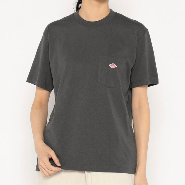 단톤 여성 포켓 플레인 반소매 티셔츠 8컬러 DT-C0197 TCB-ST DNB252L103-0008