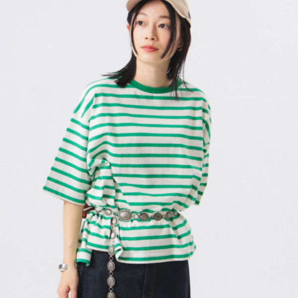 빔즈 빅사이즈 보더 반소매 티셔츠 3컬러 13-04-0317-138