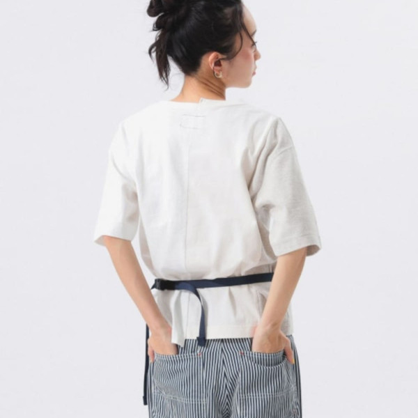 빔즈 노스페이스 퍼플라벨 25SS 비대칭 로고 티셔츠 3컬러 13-04-0310-594