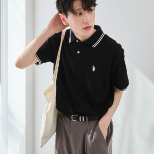 U.S. POLO ASSN. 유에스폴로에센 별주 WEGO 라인 폴로 셔츠 6컬러 MC25SS03-M0007