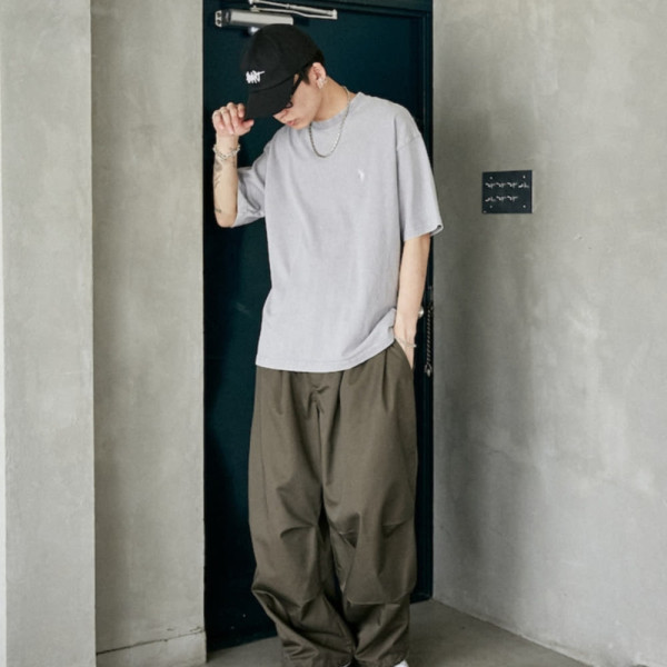 퍼블럭스 U.S. POLO ASSN. 유에스폴로에센 별주 원포인트 자수 로고 피그먼트 티셔츠 4컬러 3127291600008