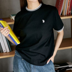 퍼블럭스 U.S. POLO ASSN. 유에스폴로에센 별주 라인 리브 티셔츠 4컬러 3223291600003