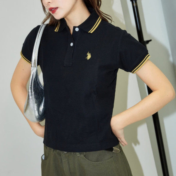 퍼블럭스 U.S. POLO ASSN. 유에스폴로에센 별주 라인 원포인트 자수 폴로 셔츠 5컬러 3223291600004