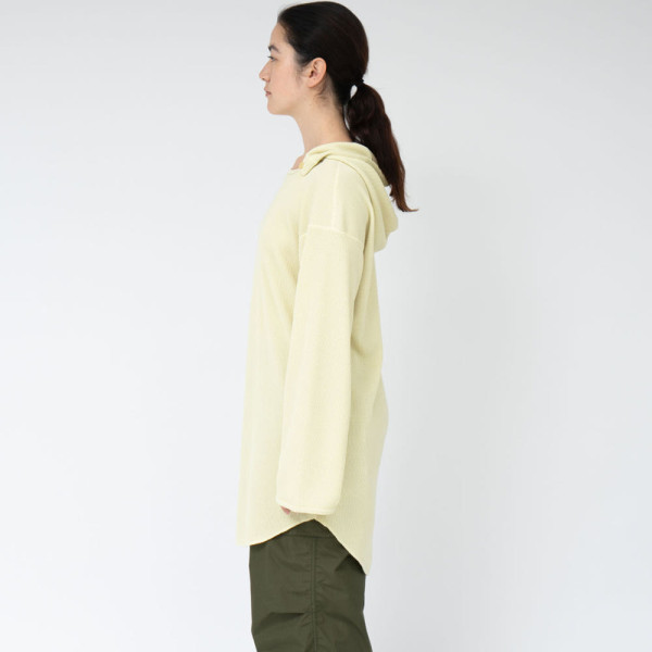 나나미카 여성 에코 블루 와플 파카 티셔츠 3컬러 S25SH027