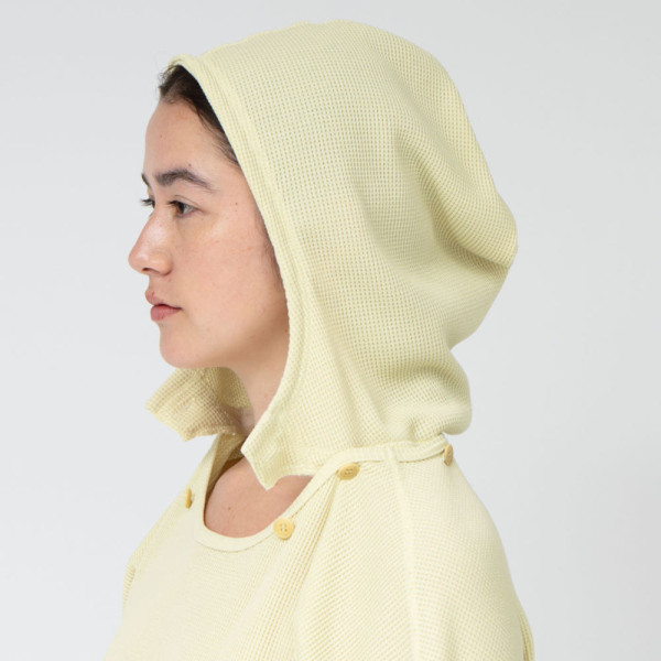 나나미카 여성 에코 블루 와플 파카 티셔츠 3컬러 S25SH027