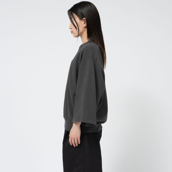 노스페이스 퍼플라벨 여성 11oz 필드 크롭 반소매 스위트 셔츠 3컬러 N25SH043