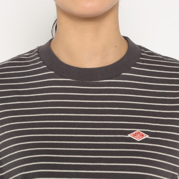 단톤 여성 코튼 저지 숏 티셔츠 스트라이프 5컬러 DT-C0404 FLC-ST DNB251L103-0013