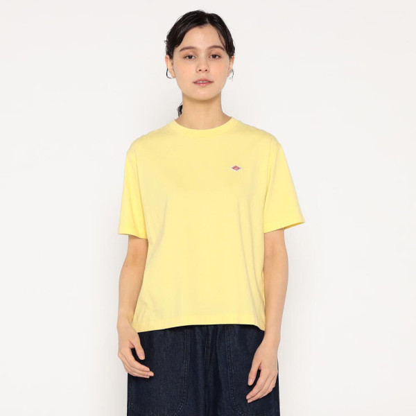 단톤 여성 코튼 저지 숏 플레인 티셔츠 7컬러 DT-C0404 FLC DNB251L103-0012