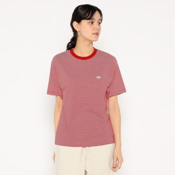 단톤 여성 숏 슬리브 이너 티셔츠 스트라이프 6컬러 DT-C0195 CVT-ST DNB251L103-0002