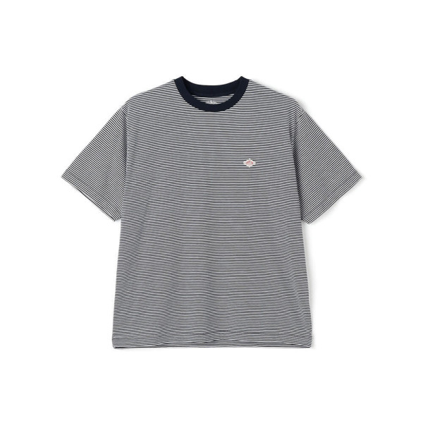 단톤 여성 숏 슬리브 이너 티셔츠 스트라이프 6컬러 DT-C0195 CVT-ST DNB251L103-0002