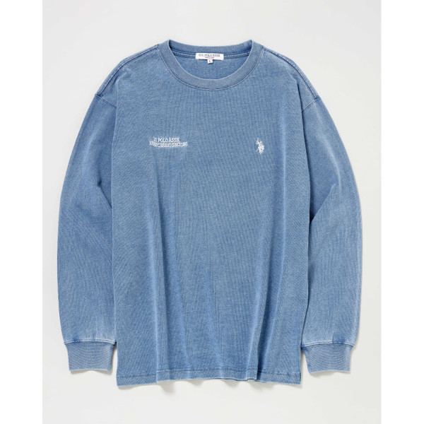 U.S. POLO ASSN. 유에스폴로에센 더블홀스맨 자수 긴팔티 5컬러 PLM51213DQ