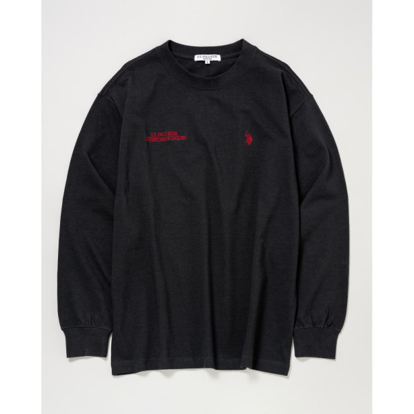 U.S. POLO ASSN. 유에스폴로에센 더블홀스맨 자수 긴팔티 5컬러 PLM51213DQ