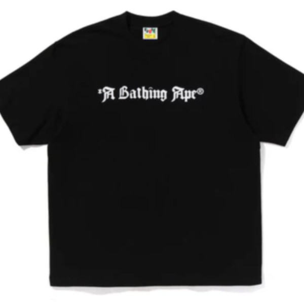 베이프 어 베이씽 에이프 로고 릴렉스핏 티셔츠 2컬러 1L80110325