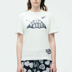 휴먼메이드 그래픽 티셔츠 화이트 HM29TE028