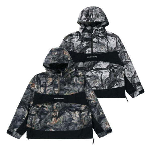 베이프 트리 엣지 카모 아노락 자켓 2컬러 1L80140004