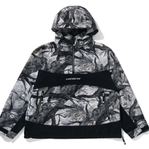 베이프 트리 엣지 카모 아노락 자켓 2컬러 1L80140004