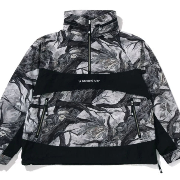 베이프 트리 엣지 카모 아노락 자켓 2컬러 1L80140004