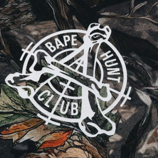 베이프 트리 엣지 카모 레이어드 풀오버 후드티 2컬러 1L80114003